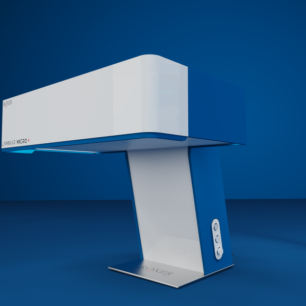 Laminar Micro en option bleue.